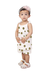 BABY GIRL MUSLIN TWO PIECE CO-ORD SET