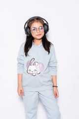 Girls Hoodie With Trouser