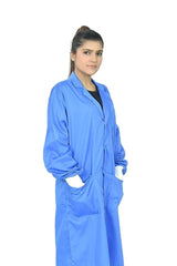 UNISEX ABHA POLY-COTTON LABCOAT