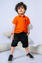 KIDS SHORTS TWILL BLACK