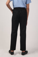 BOYS CHINO PANTS BLACK