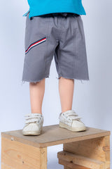 KIDS SHORTS TWILL KARCHI GREY