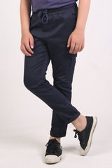 Boys Chino pants midnight blue