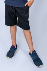 BOYS SHORTS TWILL BLACK