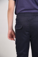 Boys Chino pants midnight blue