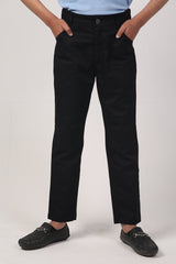 BOYS CHINO PANTS BLACK