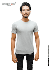 MEN T-SHIRT GREY COLOR