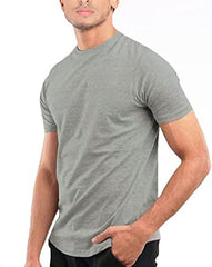 Men Cotton Blended Half Sleeve Casual T-Shirts (Pack of 3)