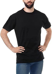 Men Cotton Blended Half Sleeve Casual T-Shirts (Pack of 3)