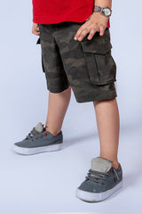 KIDS SHORTS TWILL CAMO