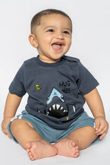 BABY TSHIRT "HUG ME" FRONT PRINTING